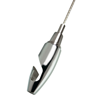 Fisso Hook, vajerkrok i krom